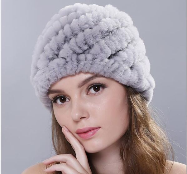 beanie/skull caps 2021 women's hat 100% fur famele hats outerwear beanies for women winter hats&, Blue;gray
beanie/skull caps 2021 women's hat 100% fur famele hats outerwear beanies for women winter hats&, Blue;gray