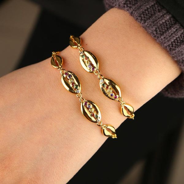 link, chain 2021 fashion cute lobster delicate colorful tiny cz sea shell bracelets for women girl charm birthday gift jewelry, Black
link, chain 2021 fashion cute lobster delicate colorful tiny cz sea shell bracelets for women girl charm birthday gift jewelry, Black