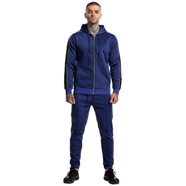 casual patchwrok mens tracksuits autumn casual hooded long sleeve hoodies coats and sweatpant fashion men outdoor sports sets, Gray
casual patchwrok mens tracksuits autumn casual hooded long sleeve hoodies coats and sweatpant fashion men outdoor sports sets, Gray