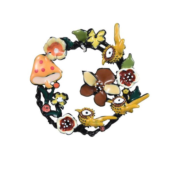 brooch of big flower vintage creative brooches pins colorful enamel birds mushroom geometry circle brooch jewelry for girls boy, Gray
brooch of big flower vintage creative brooches pins colorful enamel birds mushroom geometry circle brooch jewelry for girls boy, Gray