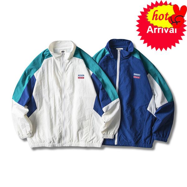 jacket hip mens hop streetwear retro color block patchwork windbreaker jacket autumn 2020 casual zipper track coat hiphop, Black;brown
jacket hip mens hop streetwear retro color block patchwork windbreaker jacket autumn 2020 casual zipper track coat hiphop, Black;brown