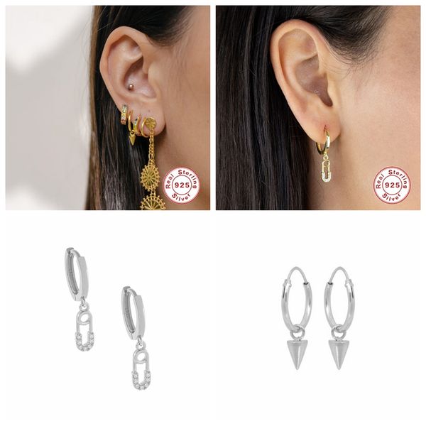 hoop & huggie solid 925 sterling silver earrings minimalist huggies for woman birthday pendientes brincos jewelry accessories, Golden;silver
hoop & huggie solid 925 sterling silver earrings minimalist huggies for woman birthday pendientes brincos jewelry accessories, Golden;silver