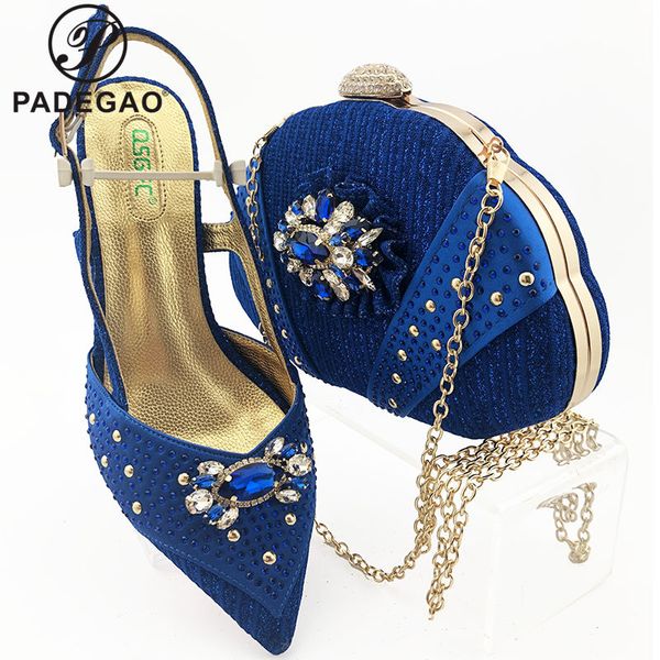 2020 african women shoes and bag to match in blue ins selling shoes and bag for party, Black 
2020 african women shoes and bag to match in blue ins selling shoes and bag for party, Black
