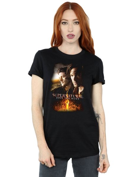 supernatural women's flaming poster boyfriend fit t-shirt
supernatural women's flaming poster boyfriend fit t-shirt