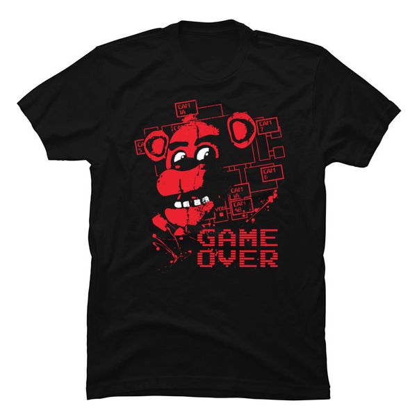 new fashion personalized t shirt five nights at freddys game over crew neck pure cotton shirt for male winter new clothes
new fashion personalized t shirt five nights at freddys game over crew neck pure cotton shirt for male winter new clothes
