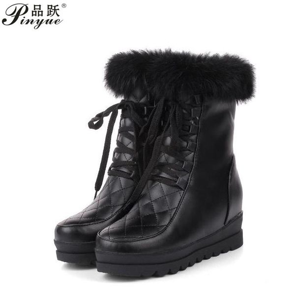 women boots platform winter shoes women snow boots platform keep warm ankle winter with thick fur heels botas mujer, Black
women boots platform winter shoes women snow boots platform keep warm ankle winter with thick fur heels botas mujer, Black