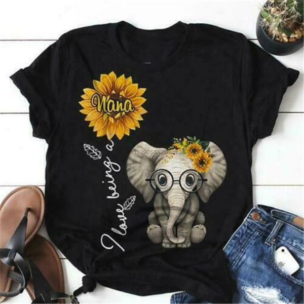 elephant sunflower i love being a nana ladies t-shirt cotton s-3xl latest new style tee shirt
elephant sunflower i love being a nana ladies t-shirt cotton s-3xl latest new style tee shirt