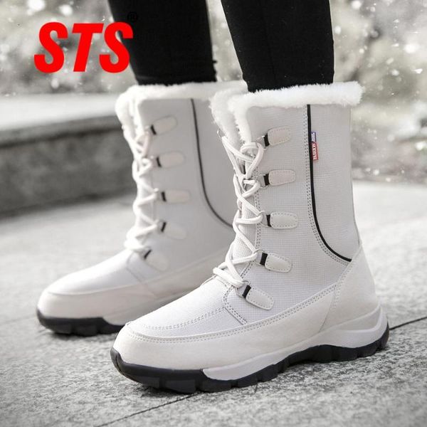 sts women boots winter keep warm shoes plus velvet mid snow boots fashion outdoor waterproof casual women shoes zapatos de mujer, Black
sts women boots winter keep warm shoes plus velvet mid snow boots fashion outdoor waterproof casual women shoes zapatos de mujer, Black