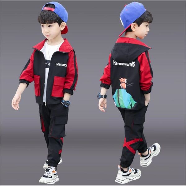 clothing boy suit spring and autumn new children's sports leisure cartoon tooling two-piece 10 11 12y, White
clothing boy suit spring and autumn new children's sports leisure cartoon tooling two-piece 10 11 12y, White