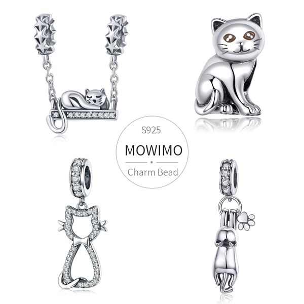 other mowimo fashion 925 sterling silver kitty cat cz bead lovely charm fit original bracelets pendant for women jewelry gift
other mowimo fashion 925 sterling silver kitty cat cz bead lovely charm fit original bracelets pendant for women jewelry gift