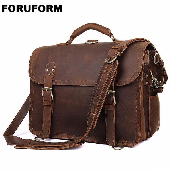 briefcases crazy horse genuine leather men bag lapmessenger bags shoulder crossbody handbags li-1961
briefcases crazy horse genuine leather men bag lapmessenger bags shoulder crossbody handbags li-1961