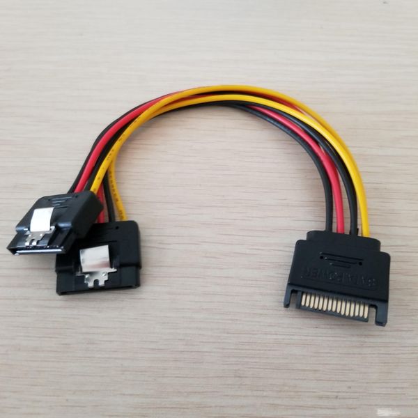 10pcs/lot sata adapter to dual 15pin power cable y splitter female to male pure copper with buckle for pc chassis diy
10pcs/lot sata adapter to dual 15pin power cable y splitter female to male pure copper with buckle for pc chassis diy