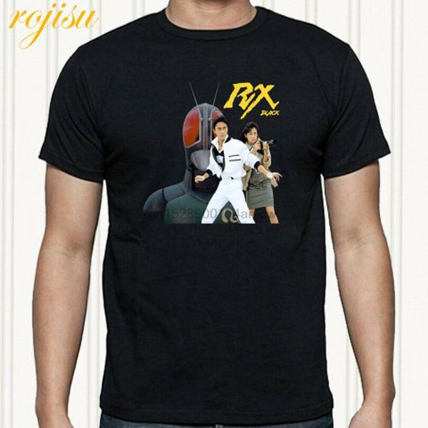 kamen rider masked rider rx 80's men's black t-shirt size s to 3xl