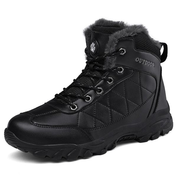 2020 men shoes winter men boots fur warm snow boots classic shoes for outdoor non-slip botas zapatos de hombre 48, Black
2020 men shoes winter men boots fur warm snow boots classic shoes for outdoor non-slip botas zapatos de hombre 48, Black