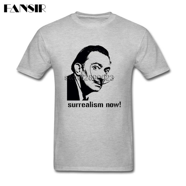 popular salvador dali t-shirt mens short sleeve crewneck cotton men t shirt camisa masculina 3xl 
popular salvador dali t-shirt mens short sleeve crewneck cotton men t shirt camisa masculina 3xl