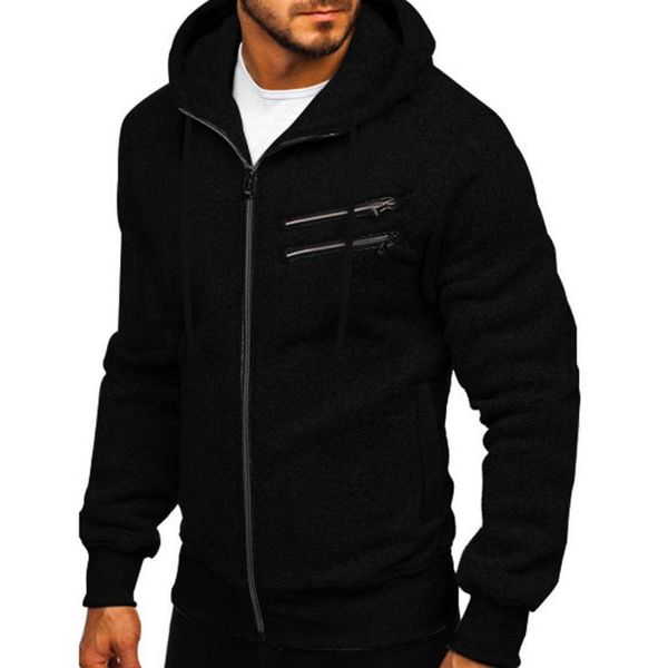 men's hoodies & sweatshirts spring autumn men solid jacket coat long-sleeved zipper utility sweatshirt streetwear blouse moleton mascul, Black
men's hoodies & sweatshirts spring autumn men solid jacket coat long-sleeved zipper utility sweatshirt streetwear blouse moleton mascul, Black