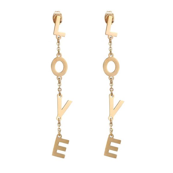 stainless steel love letters earrings for women female high polish gold color long drop earring luxury wedding ear jewelry gift, Silver
stainless steel love letters earrings for women female high polish gold color long drop earring luxury wedding ear jewelry gift, Silver