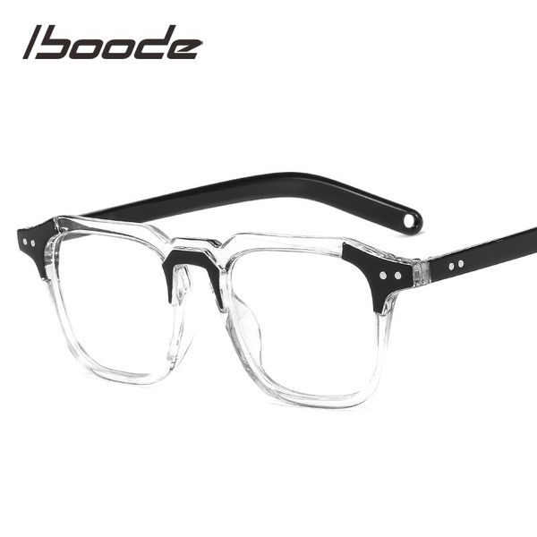 iboode women men oversized square glasses frame korean fashion frame retro transparent eyeglasses pc optical spectacles for male, Black
iboode women men oversized square glasses frame korean fashion frame retro transparent eyeglasses pc optical spectacles for male, Black