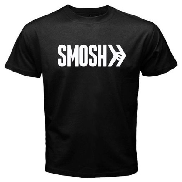 новый smosh logo известные vlogger мужская черная футболка размер s-3xl summer style мужские футболки
новый smosh logo известные vlogger мужская черная футболка размер s-3xl summer style мужские футболки