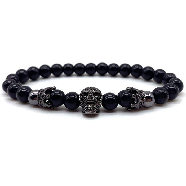 charm bracelets 2021 fashion crown skull bracelet men double pave cz stone bead luxury jewelry gift, Golden;silver
charm bracelets 2021 fashion crown skull bracelet men double pave cz stone bead luxury jewelry gift, Golden;silver