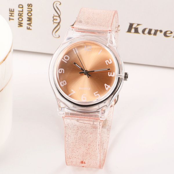2020 new fashion glitter harajuku transparent small women watches waterproof sports jelly lovely children quartz watches ladies, Slivery;brown
2020 new fashion glitter harajuku transparent small women watches waterproof sports jelly lovely children quartz watches ladies, Slivery;brown