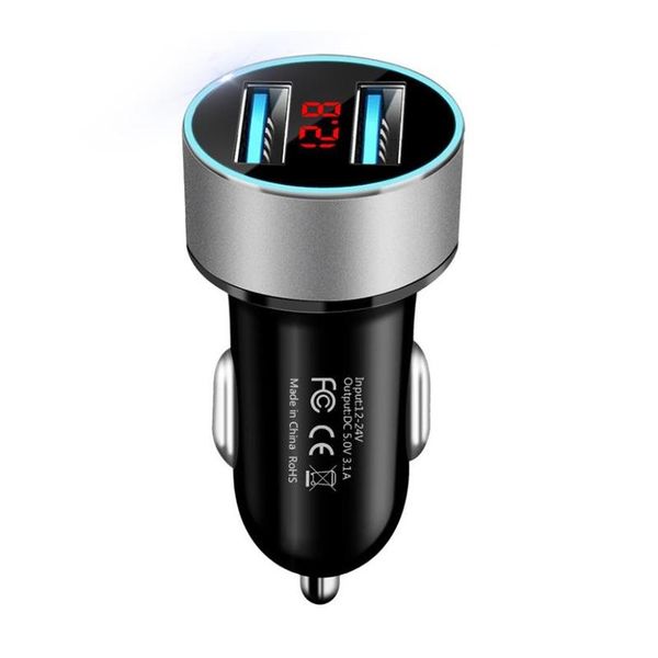 new digital display car charger aluminum ring 5v 3.1a multi-function aluminum alloy aura digital display car charger for smart phone/tablet
new digital display car charger aluminum ring 5v 3.1a multi-function aluminum alloy aura digital display car charger for smart phone/tablet