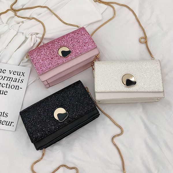 women's bag 2020 new star sky sequin chain small square bag single shoulder slant span portable
women's bag 2020 new star sky sequin chain small square bag single shoulder slant span portable