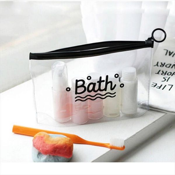 travel cosmetic bags pvc waterproof transparent women portable make up bag toiletry organizer storage makeup bag wash pouch
travel cosmetic bags pvc waterproof transparent women portable make up bag toiletry organizer storage makeup bag wash pouch