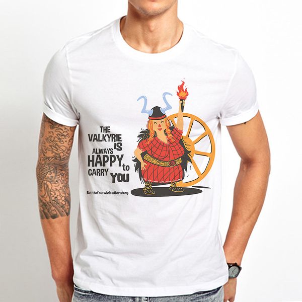 the valkyrie is always happy funny t shirt men summer new white casual homme cool vikings cartoon tshirt
the valkyrie is always happy funny t shirt men summer new white casual homme cool vikings cartoon tshirt