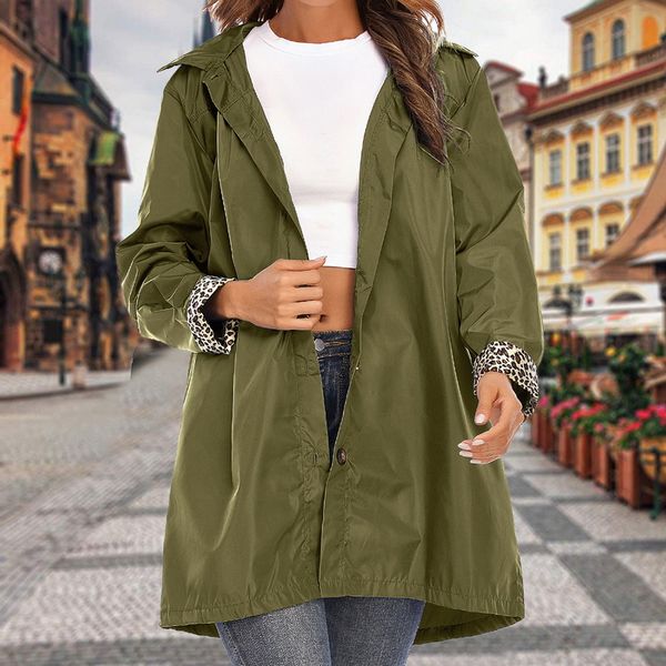 women's jackets windbreaker outdoor streetwear solid candy color button hooded jacket loose coat long sleeves 2021 autumn coats, Black;brown
women's jackets windbreaker outdoor streetwear solid candy color button hooded jacket loose coat long sleeves 2021 autumn coats, Black;brown