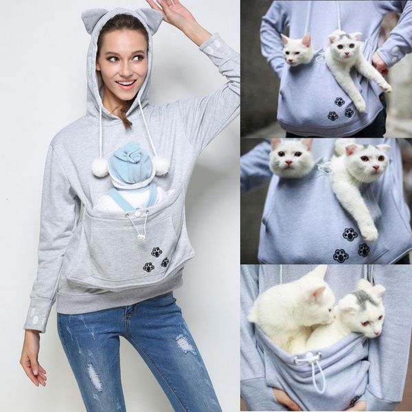 cat lovers hoodie kangaroo dog pet paw dropshipping coat pullovers cuddle pouch sweatshirt pocket animal ear hooded, Black
cat lovers hoodie kangaroo dog pet paw dropshipping coat pullovers cuddle pouch sweatshirt pocket animal ear hooded, Black