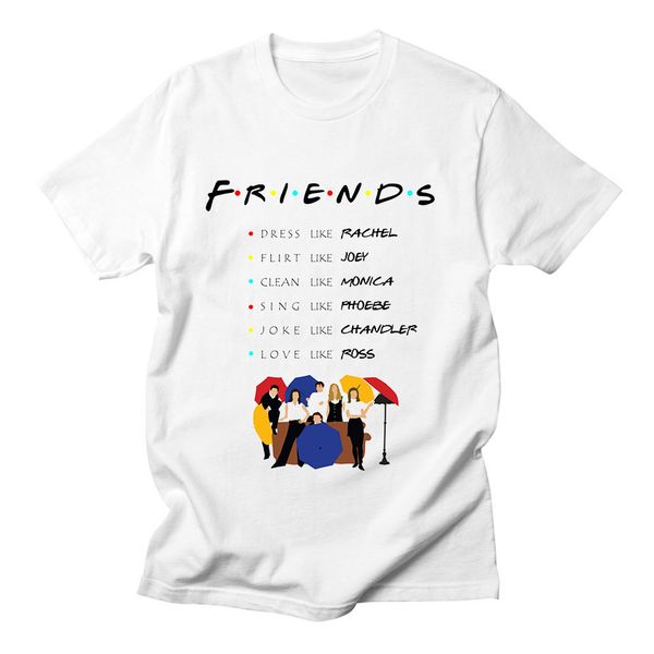 to be like friends tv white t shirt women cotton fashion summer style cool hipster brand fashion harajuku kawaii tee shirt femme
to be like friends tv white t shirt women cotton fashion summer style cool hipster brand fashion harajuku kawaii tee shirt femme
