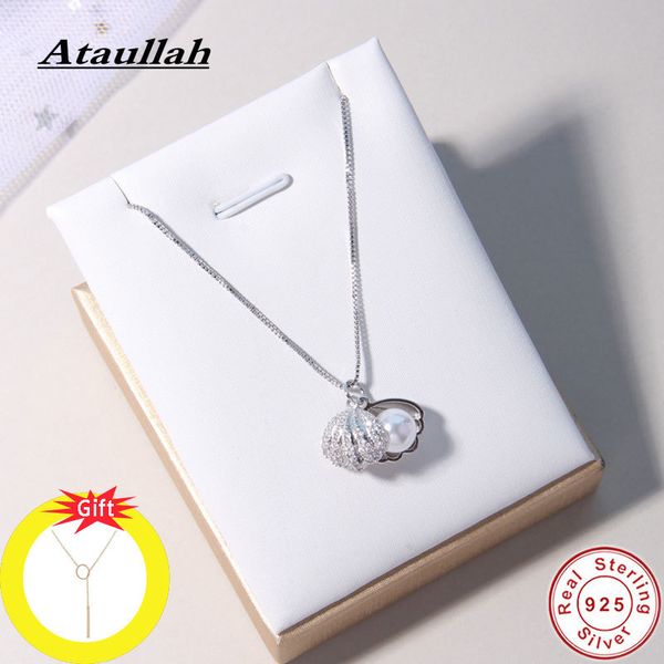 ataullah fashion shell pearl necklace simple personality sterling silver 925 jewelry pendant chain for women party bijoux nw056 mx200810
ataullah fashion shell pearl necklace simple personality sterling silver 925 jewelry pendant chain for women party bijoux nw056 mx200810