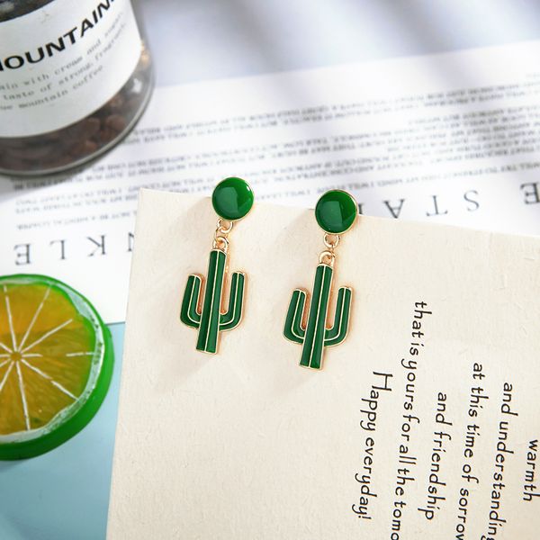 balanbiu unique green enamel cactus drop earrings for women gifts 2020 spring style new arrivals dangle earrings fashion jewelry, Silver
balanbiu unique green enamel cactus drop earrings for women gifts 2020 spring style new arrivals dangle earrings fashion jewelry, Silver