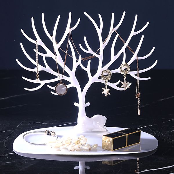 antler jewelry organizer tree jewelry box creative cosmetic organizer ring rack earrings necklace display makeup, Pink;blue
antler jewelry organizer tree jewelry box creative cosmetic organizer ring rack earrings necklace display makeup, Pink;blue