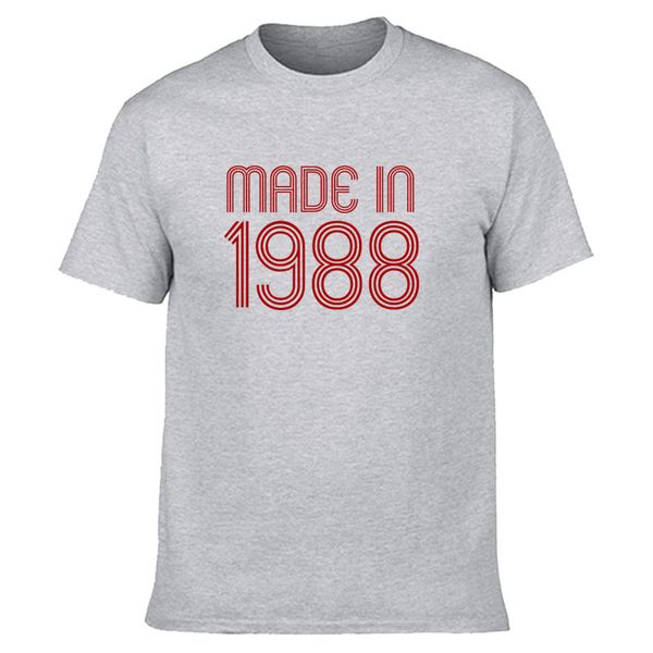 made in 1988 funny summer new t-shirt mens short sleeves hip hop printed t shirts plus size tees streetwear
made in 1988 funny summer new t-shirt mens short sleeves hip hop printed t shirts plus size tees streetwear