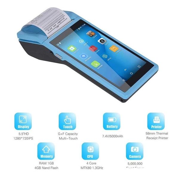 android6.0 wifi 3g bluetooth pda terminal scanner with thermal printer 58mm wireless handheld mobile devices barcode reader
android6.0 wifi 3g bluetooth pda terminal scanner with thermal printer 58mm wireless handheld mobile devices barcode reader