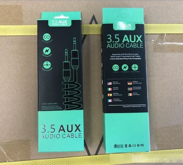 1.5m metal braided fabric 3.5mm jack aux cable male to male stereo audio aux auxiliary cable for car pm3/headphone
1.5m metal braided fabric 3.5mm jack aux cable male to male stereo audio aux auxiliary cable for car pm3/headphone