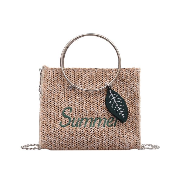 women hand-held wild straw bag fashion chain shoulder small square bag women shoulder handbag handtasche#6
women hand-held wild straw bag fashion chain shoulder small square bag women shoulder handbag handtasche#6