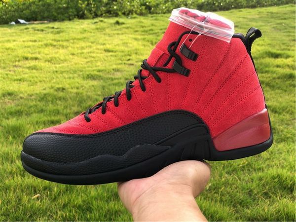 authentic designer 12 basketball shoes 12s reverse flu game varsity red black fashion sport sneakers quality
authentic designer 12 basketball shoes 12s reverse flu game varsity red black fashion sport sneakers quality