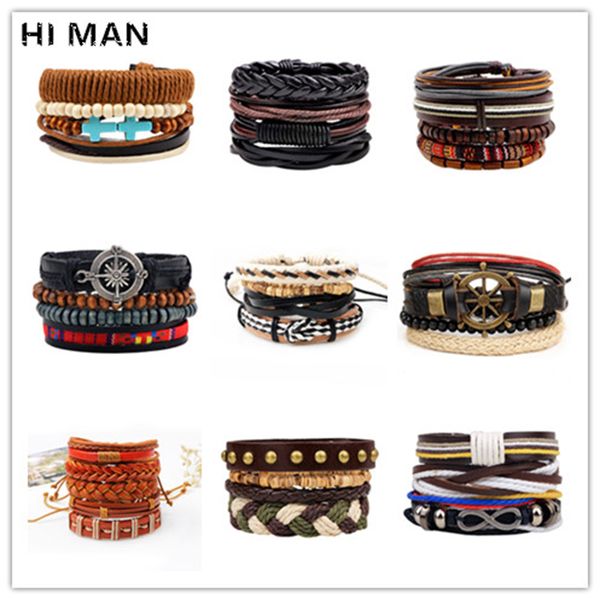 charm bracelets hi man fashion bohemian multilayer handmade bracelet for men cross rudder compass infinity & bangle wholesale, Golden;silver
charm bracelets hi man fashion bohemian multilayer handmade bracelet for men cross rudder compass infinity & bangle wholesale, Golden;silver