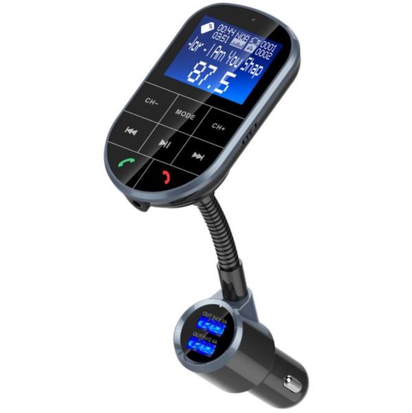 50pcs bc37 fm transmitter modulator wireless bluetooth handsbig lcd screen display dual usb 2.4a 2.1a
50pcs bc37 fm transmitter modulator wireless bluetooth handsbig lcd screen display dual usb 2.4a 2.1a