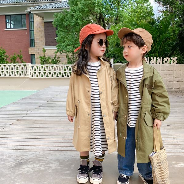 kids overcoat fashion spring and autumn 2020 new children mid-length trench coat fashion boys and girls long sleeve windbreaker, Blue;gray
kids overcoat fashion spring and autumn 2020 new children mid-length trench coat fashion boys and girls long sleeve windbreaker, Blue;gray