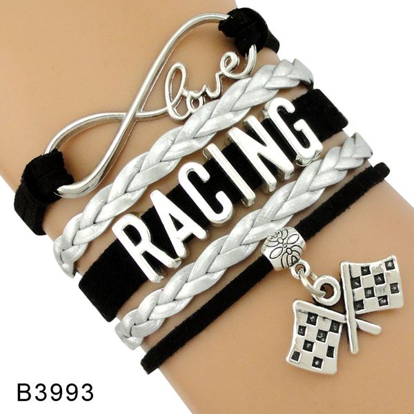 biker chick live to ride cycling motorbike chequered flag motocross bicycle auto car motorcycle racing bracelets for women, Golden;silver
biker chick live to ride cycling motorbike chequered flag motocross bicycle auto car motorcycle racing bracelets for women, Golden;silver