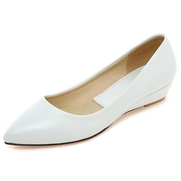 low heels women pumps comfort wedge heels casual shoes pointed toe work office dress shoes ladies footwear green plus size 33-43, Black
low heels women pumps comfort wedge heels casual shoes pointed toe work office dress shoes ladies footwear green plus size 33-43, Black
