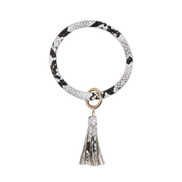 charm bracelets 2021 trendy colorful pu leather bangle big round snake print tasselkeychain bracelet for women fashion keyring wholesale, Golden;silver
charm bracelets 2021 trendy colorful pu leather bangle big round snake print tasselkeychain bracelet for women fashion keyring wholesale, Golden;silver