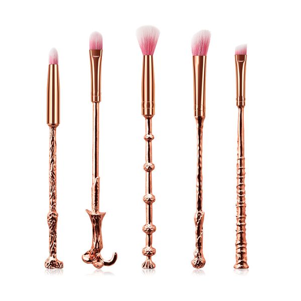 pro 5pcs creative wand makeup brush set metal handle eyes makeup eyeshadow eyebrow eyelash blending brochas maquillaje
pro 5pcs creative wand makeup brush set metal handle eyes makeup eyeshadow eyebrow eyelash blending brochas maquillaje