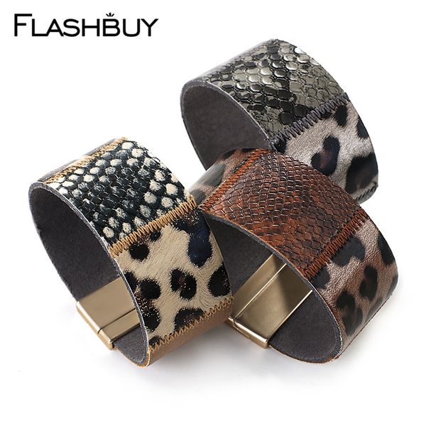 flashbuy square splice leopard mulitilayer leather bracelet for women snake pattern trendy wrap bracelets fashion female bangles, Golden;silver
flashbuy square splice leopard mulitilayer leather bracelet for women snake pattern trendy wrap bracelets fashion female bangles, Golden;silver