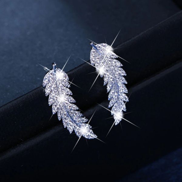 stud doreenbeads fashion ear post earrings for women accessories silver color leaf clear cubic zirconia gift 24mm x 7mm, 1 pair, Golden;silver
stud doreenbeads fashion ear post earrings for women accessories silver color leaf clear cubic zirconia gift 24mm x 7mm, 1 pair, Golden;silver