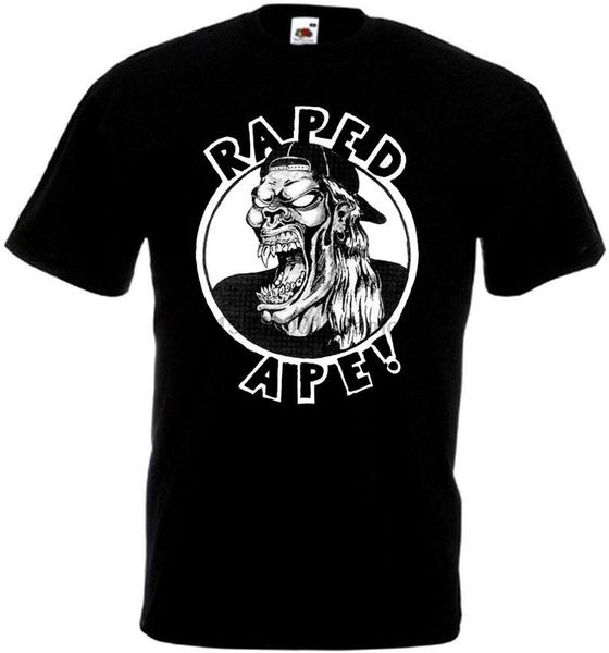 raped ape poster v2 t-shirt black trash metal all sizes s-5xl